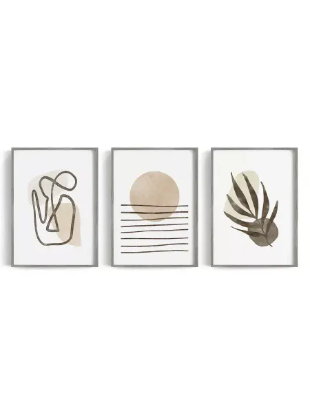 Wall Print Story Постеры Бохо Листья