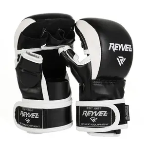 Перчатки Reyvel ММА PRO TRAINING черные