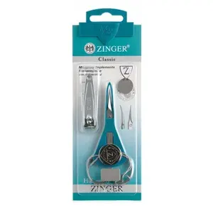 Zinger/ Набор для маникюра Sis-41-S (ножницы для кутикулы; кусачки-книпсер), маникюрный инструмент серии Professional