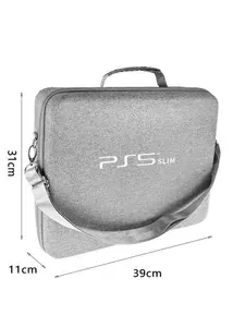 Сумка для хранения игровой консоли Ps5 Slim grey (Серый)