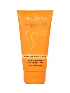 Антицеллюлитный крем для тела с перцем, имбирём и кофеином PULANNA150г