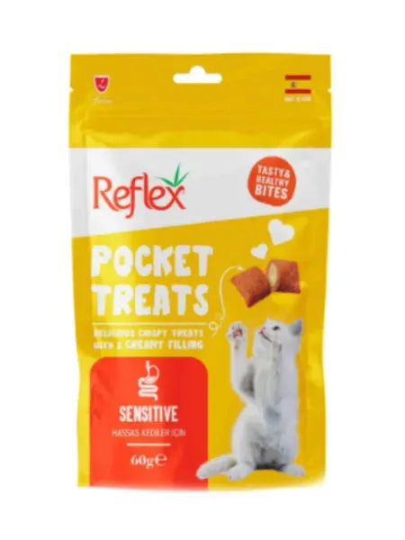 Reflex sensitive для кошек подушечки со вкусом курицы
