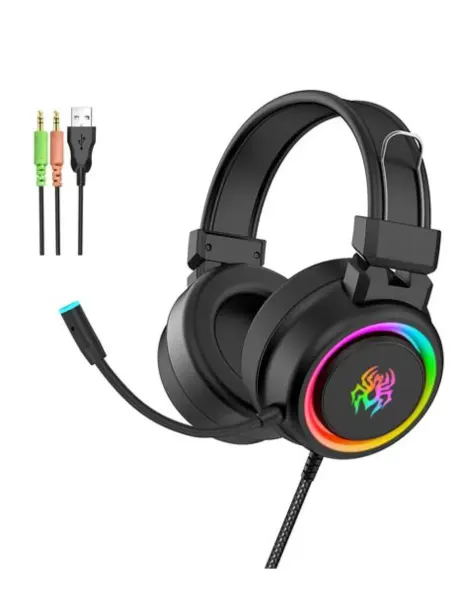 V5 RGB игровые наушники