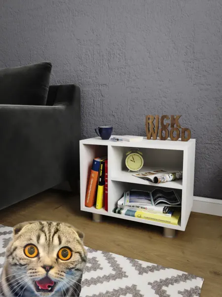 RickWood Столик журнальный с полками