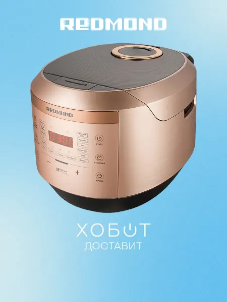 РЕДМОНД Мультиварка RMC-450 бронзовый
