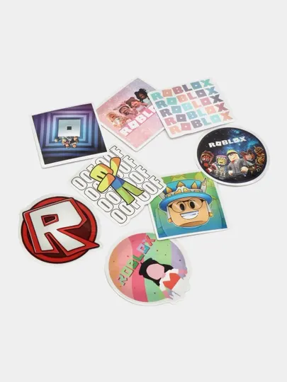 Виниловые наклейки "Roblox" случайные, 10 шт