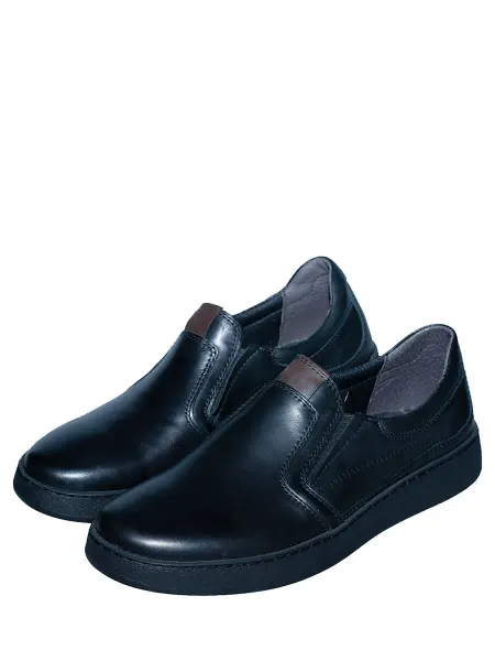 Rostov Shoes Полуботинки демисезонные кожаные без шнурков