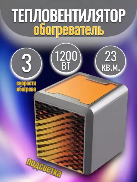 RuMir Обогреватель для дома электрический тепловентилятор