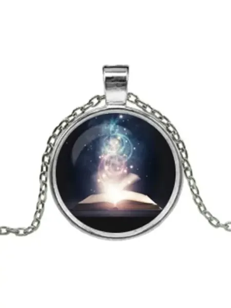 Runes&Gems Кулон с цепочкой Книга заклинаний