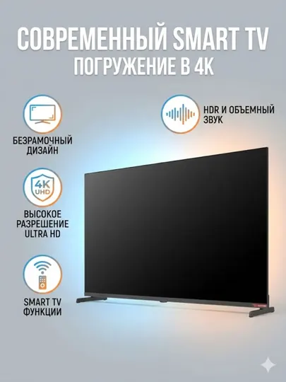 Телевизор Shivaki S43FY10, чёрный