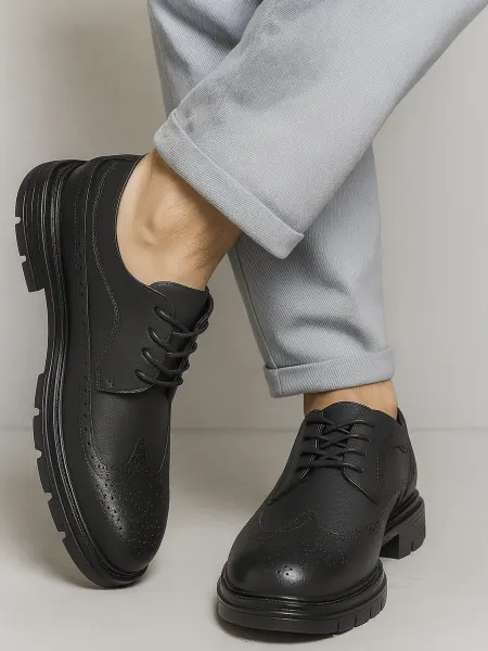 Selino shoes Туфли классические кожаные с перфорацией