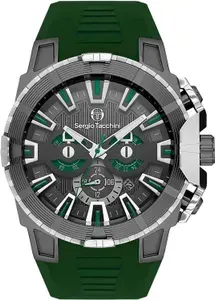 Часы мужские Sergio Tacchini / Часы наручные водонепроницаемые кварцевые большие металлические для плавания