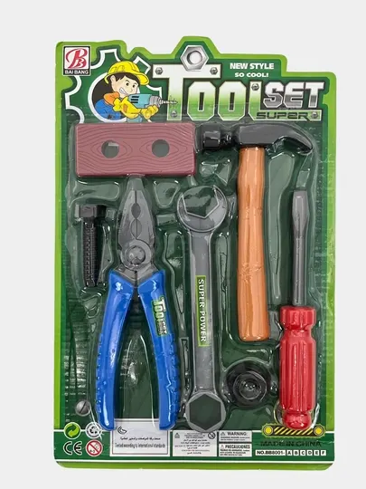 Детский игровой набор инструментов Tool Set, игровой набор строителя для мальчиков