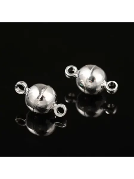 Sharmori Застежка магнитная для бижутерии и украшений, 2 шт