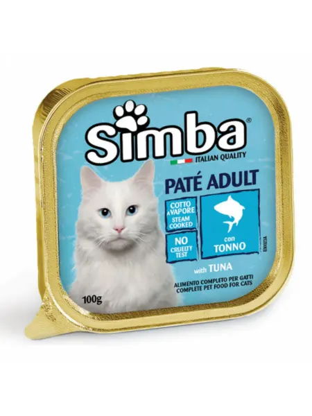 Паштет simba для кошек со вкусом тунца