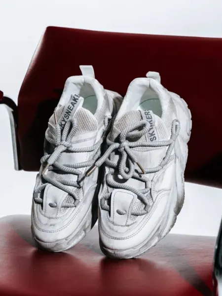 SkySneakers Кроссовки весенние на массивной подошве