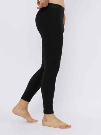 Эластичные леггинсы SlimFit Black — высокая посадка, комфорт и посадка