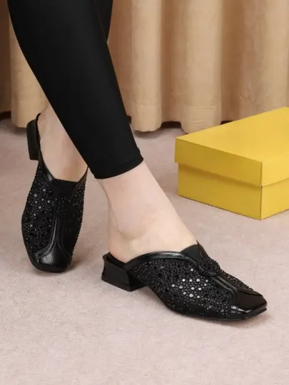 Женские туфли, низким каблуком, стиле slin, slingback, Турция