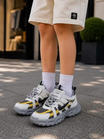 Детские летние кроссовки для мальчиков — лёгкие сетчатые sneakers