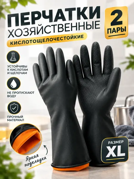 SPTools Перчатки резиновые прочные