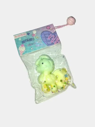 Squish Единорог, антистресс игрушка с разными оттенками, не меняет свою форму