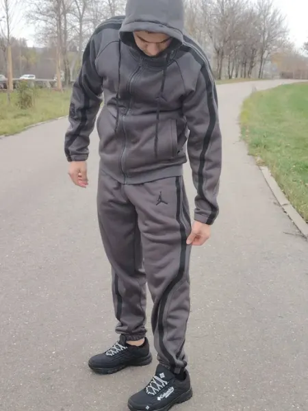 Stars style Спортивный костюм с флисом теплый