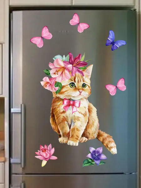 Stiker Наклейки интерьерные на холодильник для декора большая