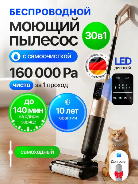 STIMAXON Моющий пылесос вертикальный для дома