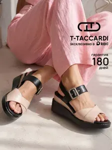 Босоножки T.TACCARDI женские летние на танкетке