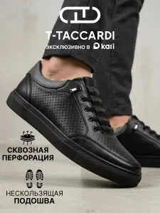 Ботинки T.TACCARDI мужские классические с перфорацией