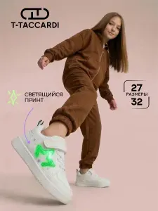 Кроссовки T.TACCARDI для девочки, светящиеся