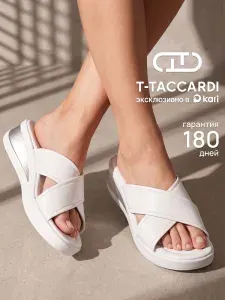 Сабо T.TACCARDI женские летние на платформе белые
