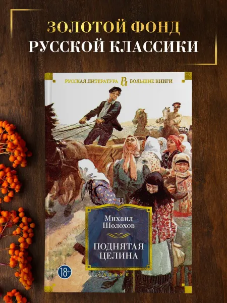 Азбука Шолохов М. Поднятая целина. Роман. Большие книги