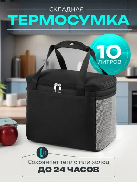 ThermoGo Термосумка холодильник для еды и напитков