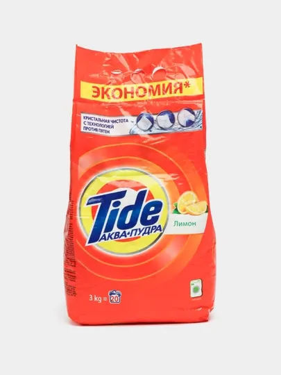 Стиральный порошок Tide Лимон, автомат, 3кг