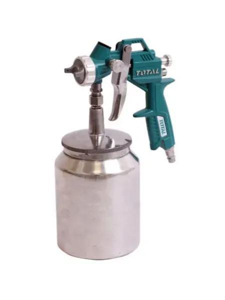 TOTAL tools Краскораспылитель с нижним бачком