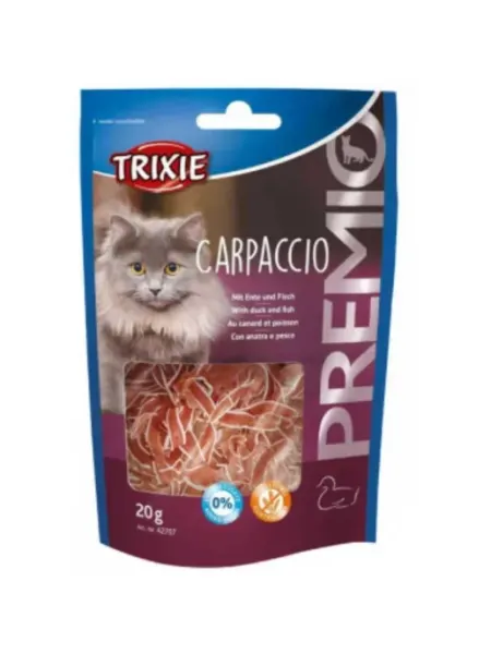 Trixie Лакомства для кошек слайсы со вкусом уткой и рыбой
