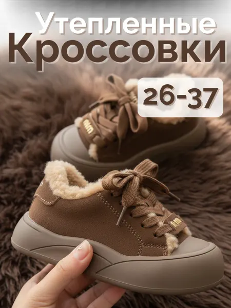 TRUSTYBABY Кроссовки утепленные обувь детская