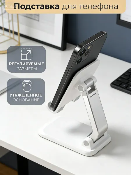 UGREEN Подставка для телефона и планшета на стол складная