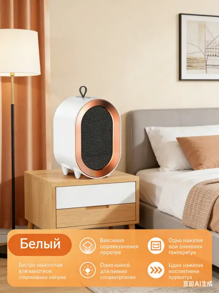 UltraLife Портативный обогреватель для дома тепловентилятор напольный