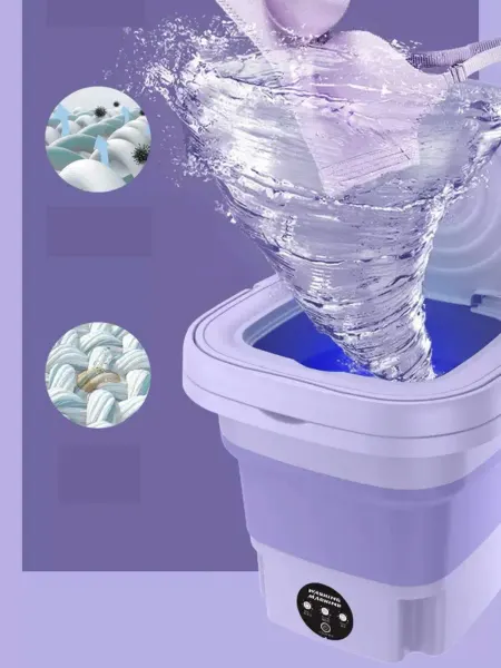 UniShophome Мини стиральная машинка складная автомат