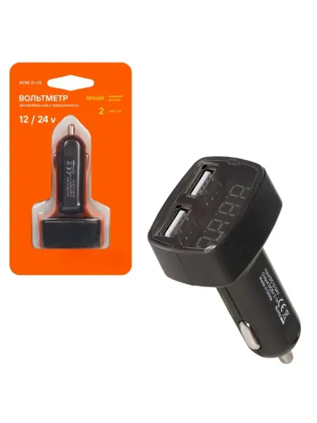 Многофункциональный автомобильный тестер с USB