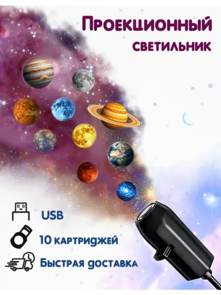 Территория спокойствия Проектор звёздного неба USB