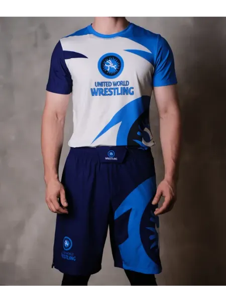 UWW Рашгард мужской спортивный комплект WRESTLING