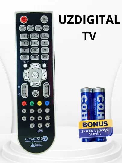 Пульт для UZDIGITAL TV, инфракрасный пульт для цифрового телевидения