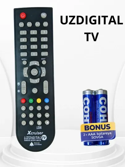 Пульт UZDIGITAL TV Xcruiser для цифрового телевидения, инфракрасный