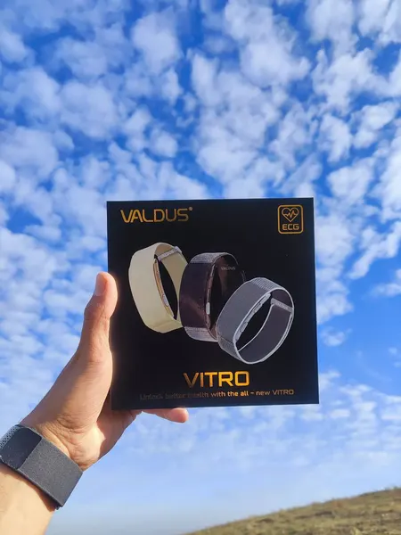 Смарт-часы Valdus Vitro black , аналог WHOOP с мониторингом здоровья