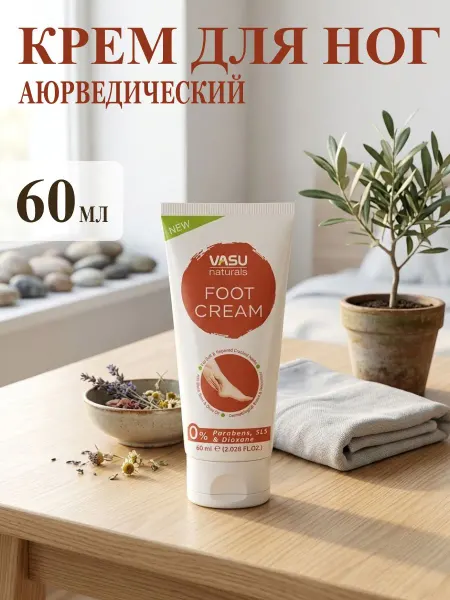 VASU Крем для ног — Профессиональный уход и восстановление пяток…