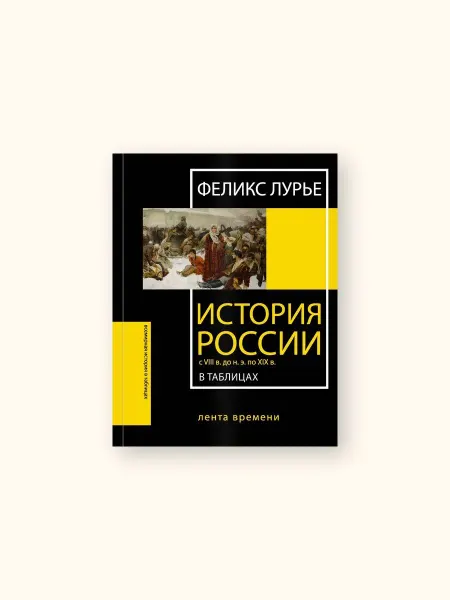 АСТ История России с VIII в. до н.э. по XIX в. в таблицах