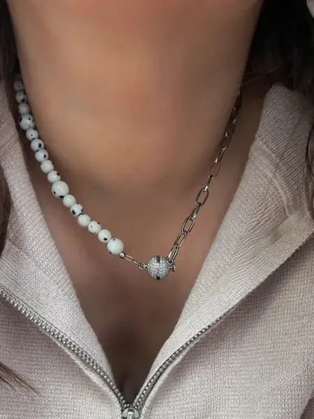 Vishenka_jewel Колье комбинированное на магнитном замке